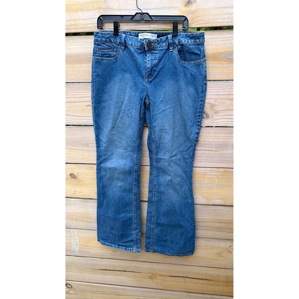 Canyon River Blues Modern Fit Bootcut Jeans Medium Wash Blue Denim Womens 14